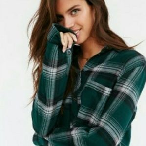 BDG Brand Green Plaid shirt Sold at Urban